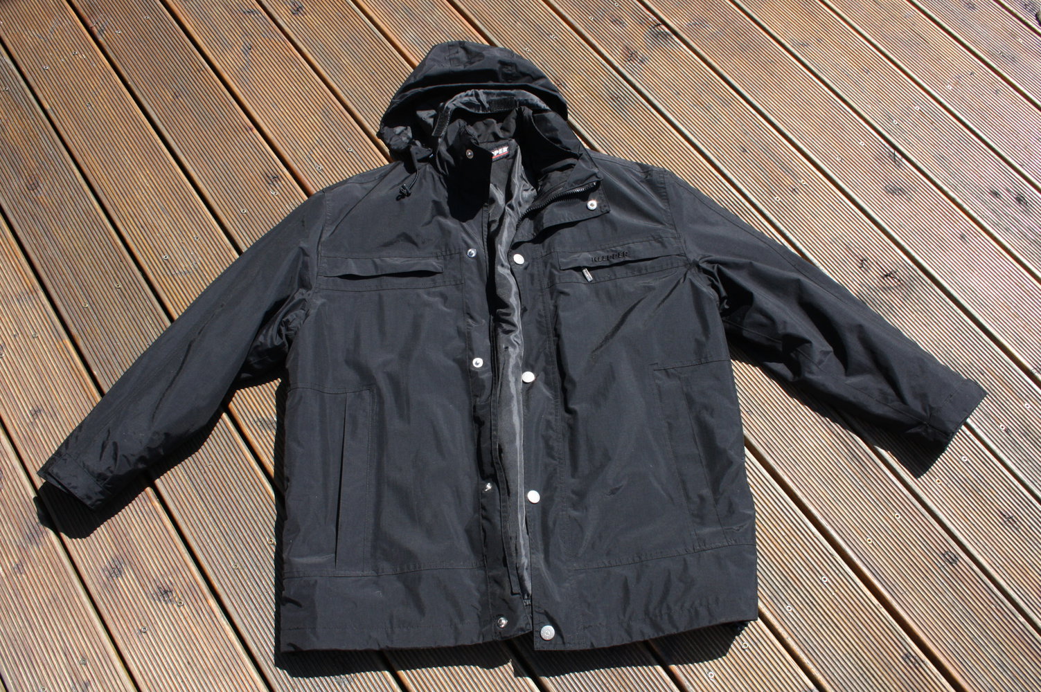 Outdoor Jacke Klepper, wasserdicht mit herausnehmbarer Innenjacke 