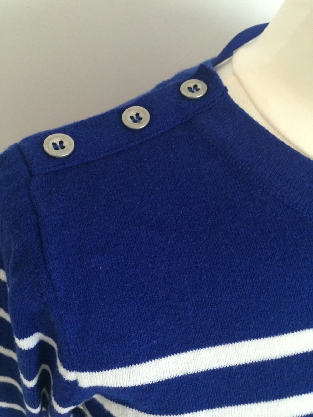 blau weiß gestreifter Pulli Primark