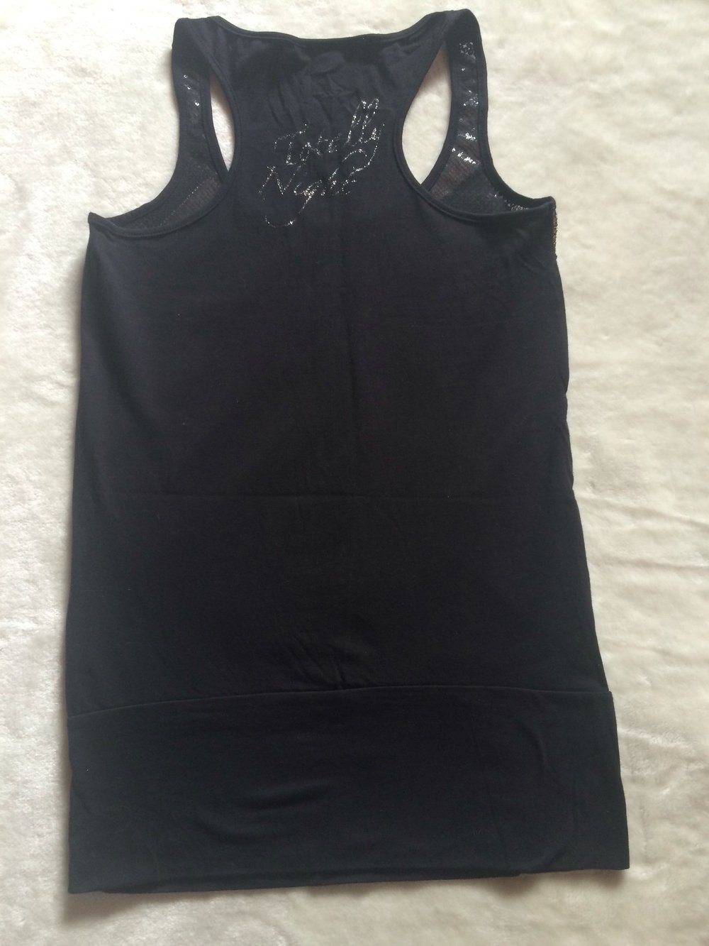 -NEU- Pailletten Top Größe M (38) Glitzer Glamour Party