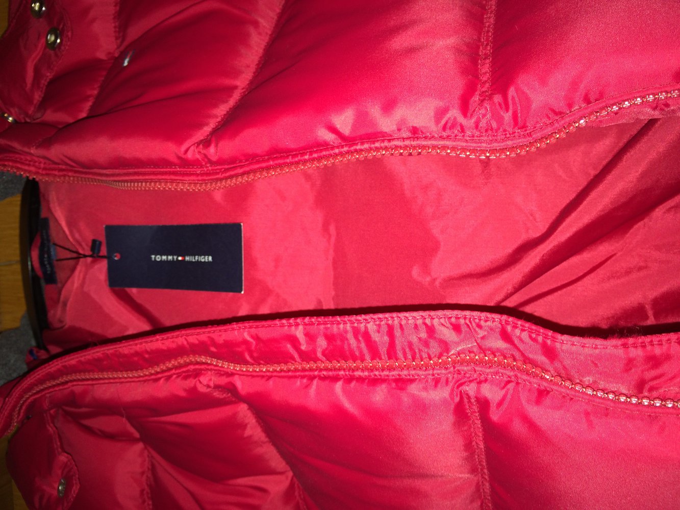 Tommy Hilfiger Damen Jacke rot Daunen 