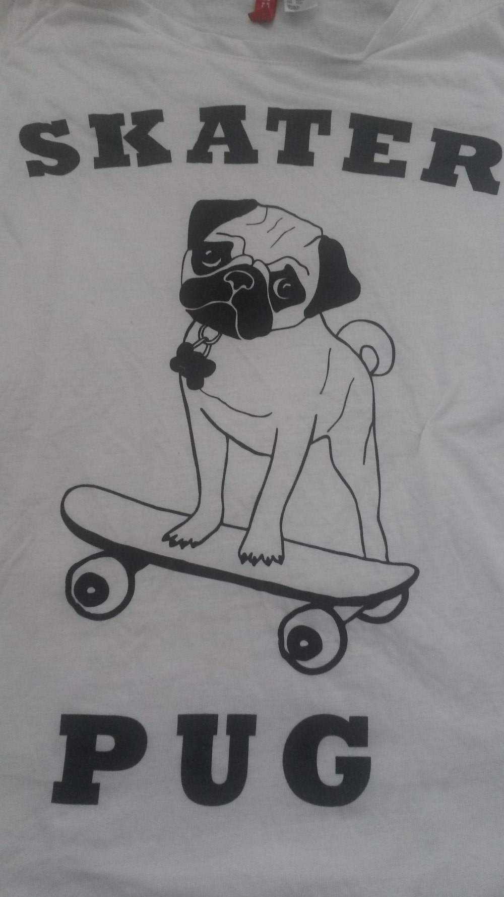 Skater Pug T-shirt