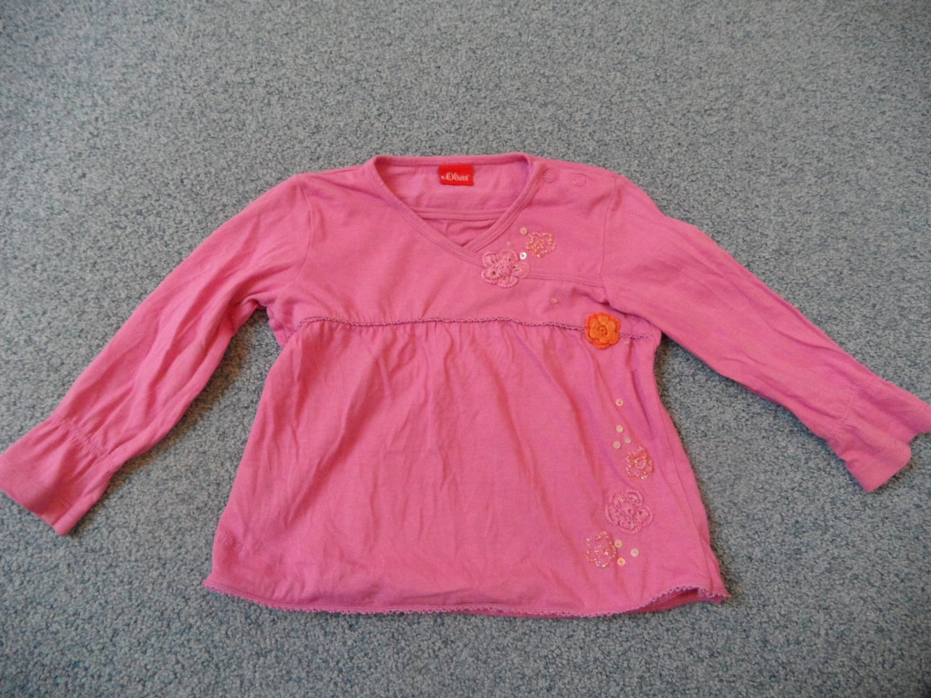 S.Oliver Tunika Langarmshirt mit tollen Details