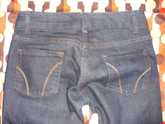 sexy Schlaghosen * Gr.34 * Hüfthosen Bluejeans * Preis VHB