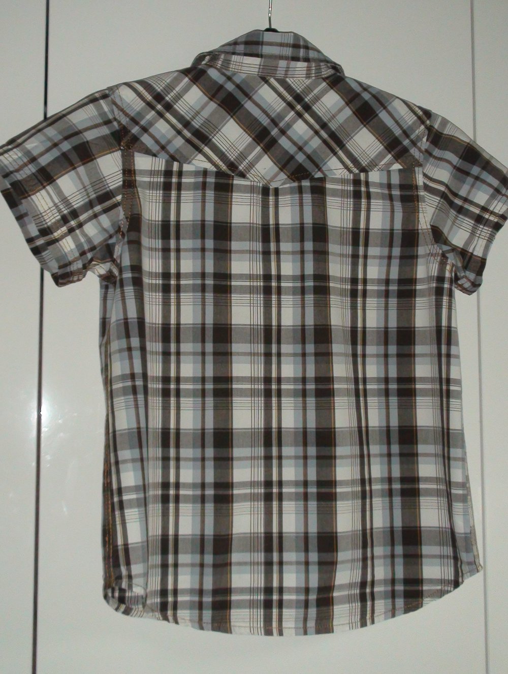 H&M Kurzarm-Hemd für Jungs Gr.134