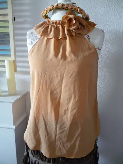 Curry Rosen Top Bluse Zara 40