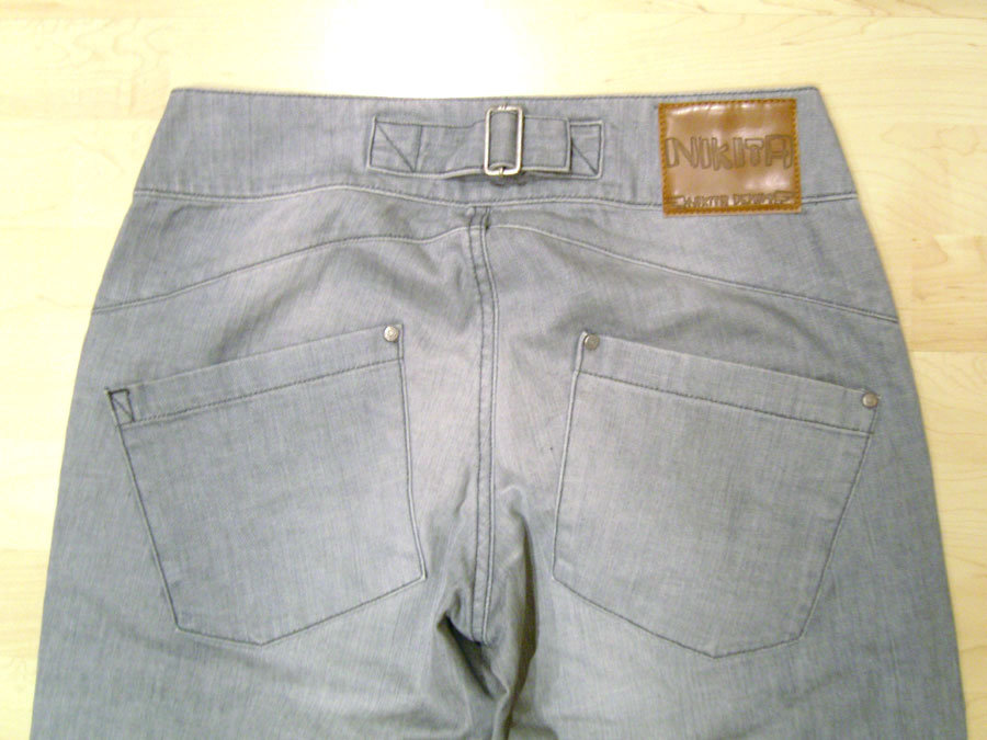 NEU Nikita Damen Jeans Haremshose 28/34 grau