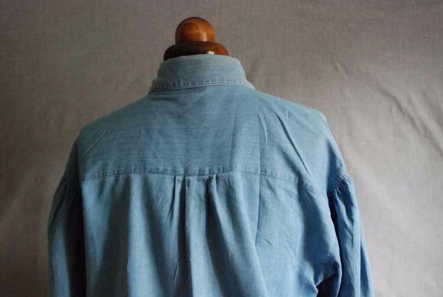 Vintage Jeanshemd mit Stickereien 