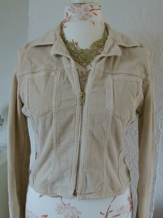Feincord Jacke von Benneton nude 38/40