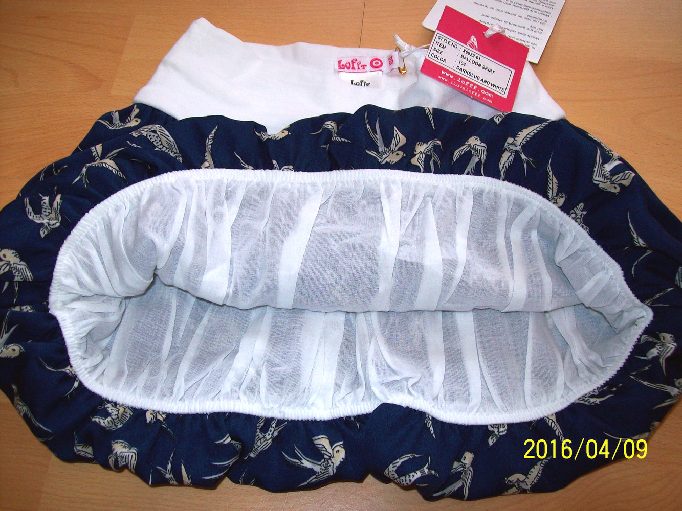 Neu-Lofff- superschönes Ballonröckchen Gr.104