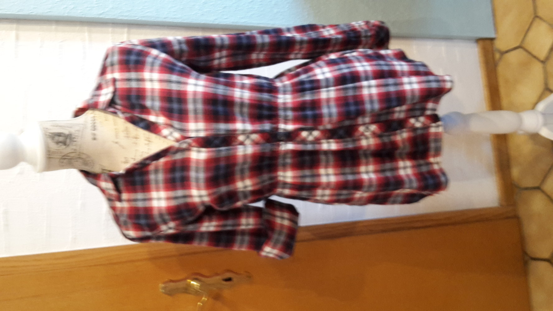 coole Karierte Bluse 