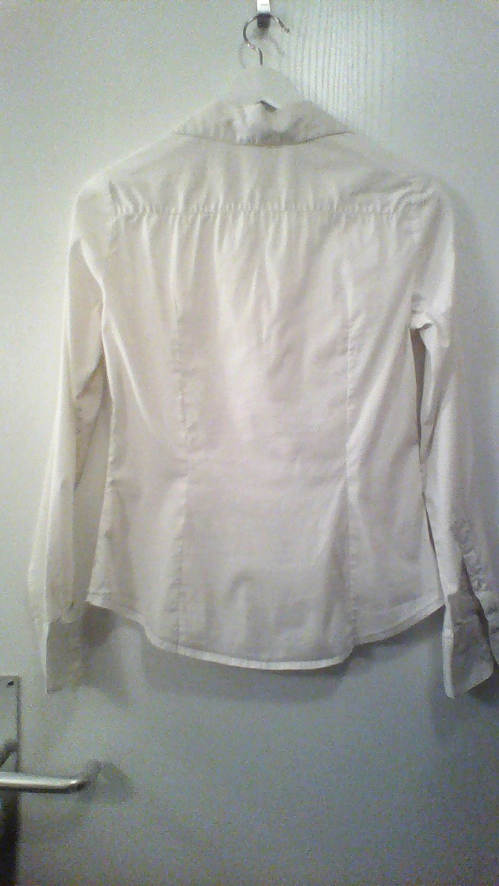 Schlichte, weiße Bluse