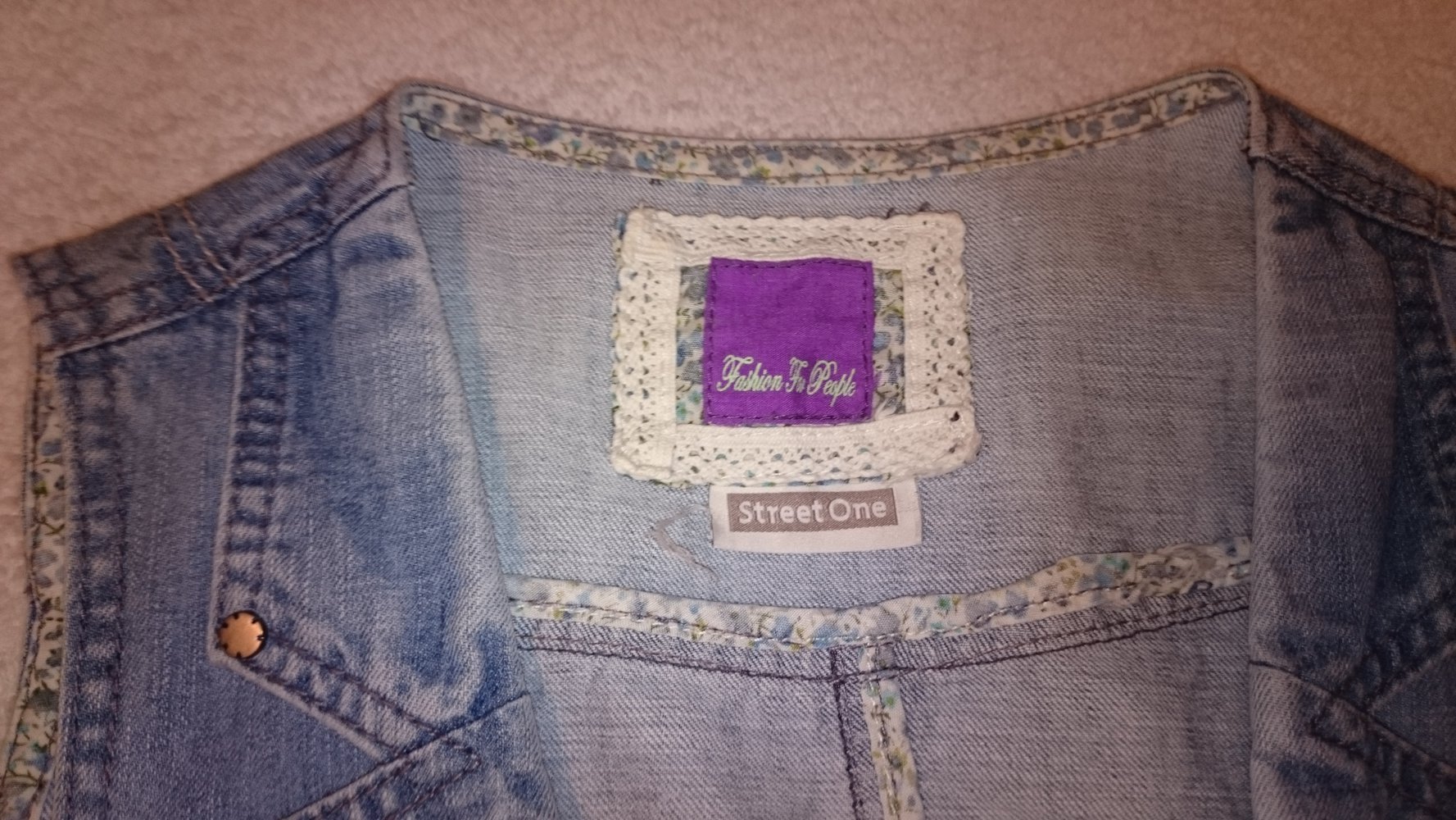 Jeansweste von Street One Größe M (40)