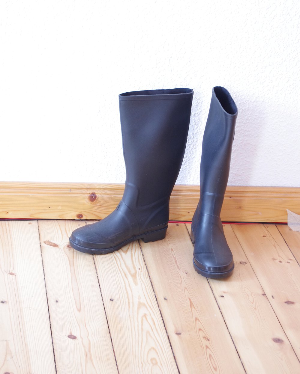Schwarze Marc Jacobs Gummistiefel Gr. 38 39 Schnalle