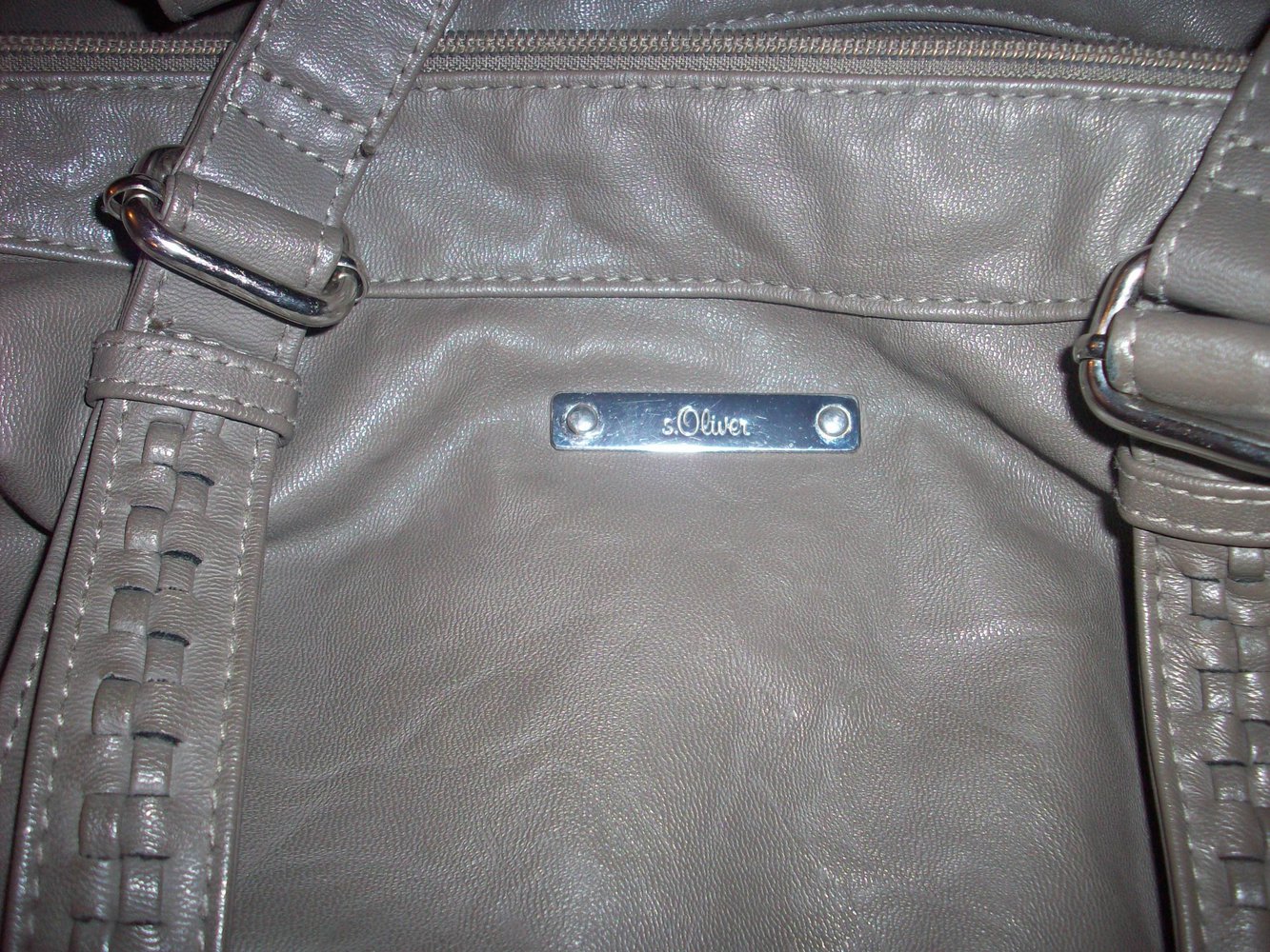 Tolle Kleine Damen Handtasche by S.Oliver  Farbe grau 