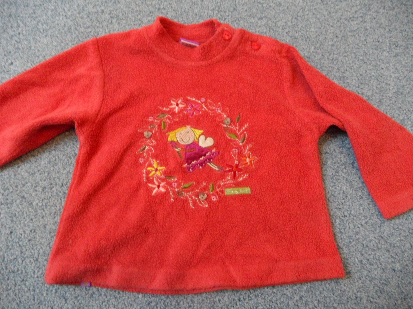 Bondi Pulli mit Stickerei Fee