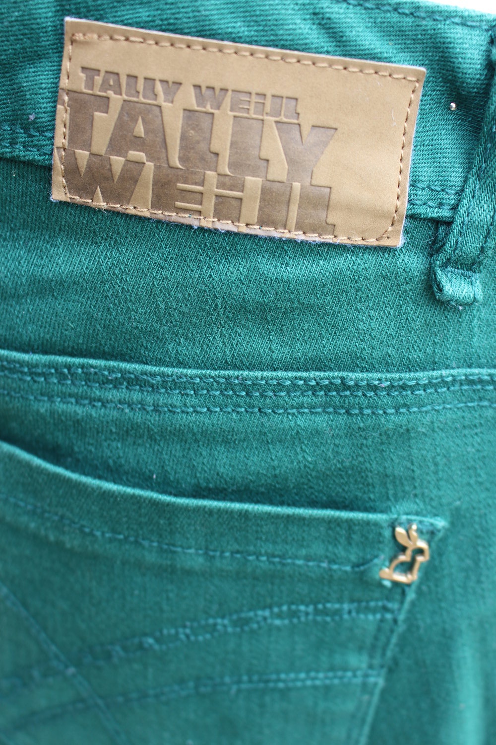 grüne Jeanshose von Tally Weijl