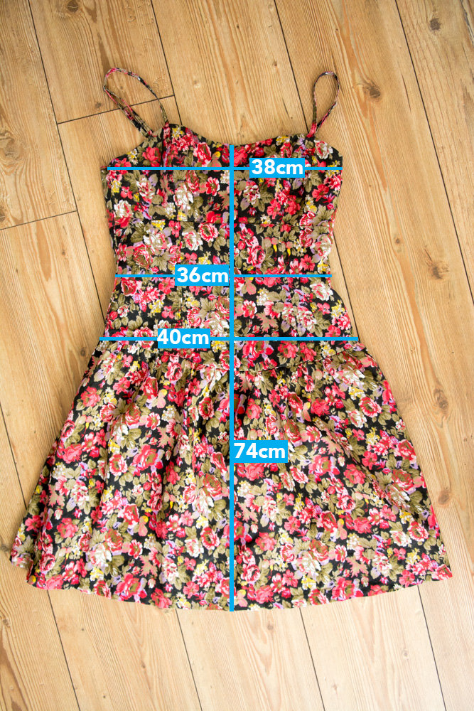 Frühlings Blumen Kleid