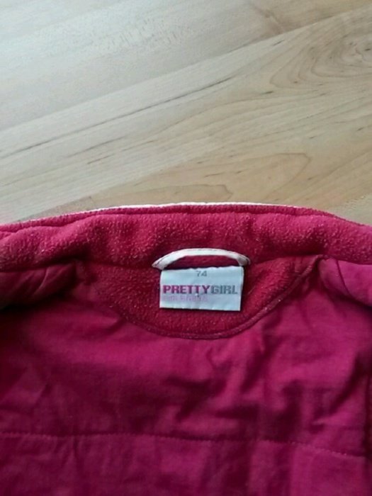 Weste für Mädchen in Größe 74