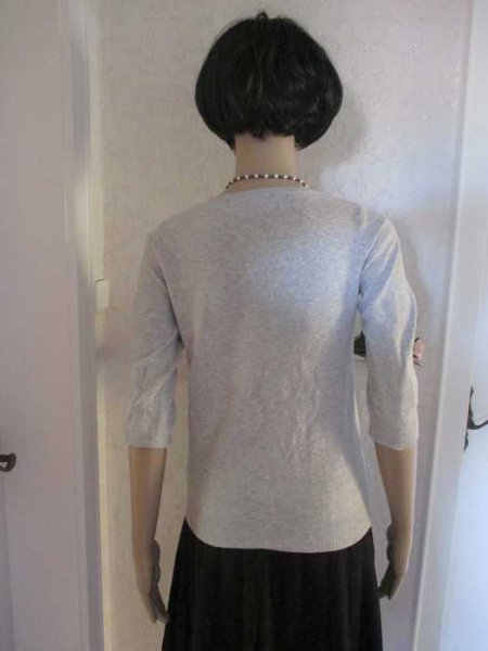 NEU Dreiviertel Arm Fein Strickjacke Cardigan oder Pullover 