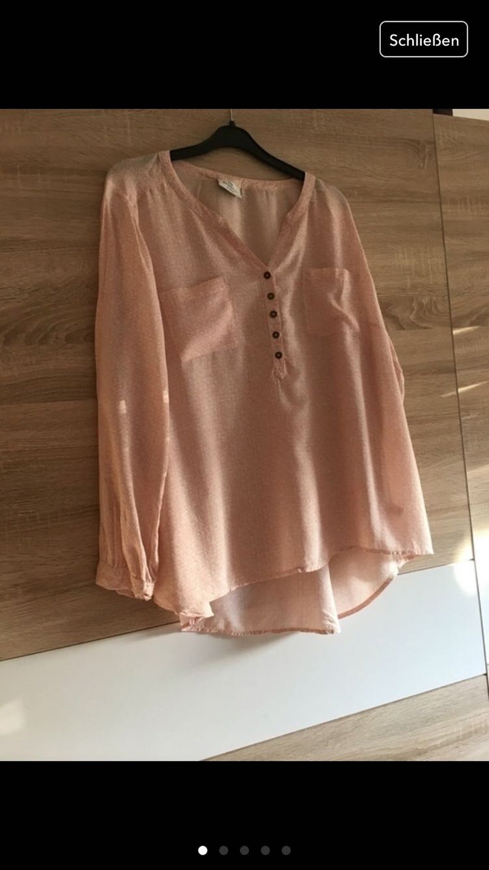 Hübsche Bluse Plusgröße XL (48/50)