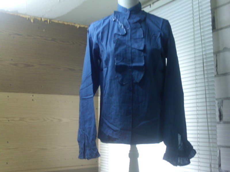 *** NEU ~ Rüschen ~ Long ~ Bluse ***