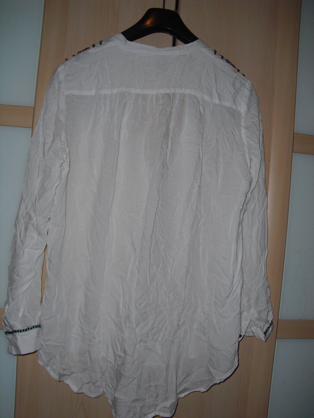 Süße Vokuhila Bluse von H&m Glitzer Orientalisch