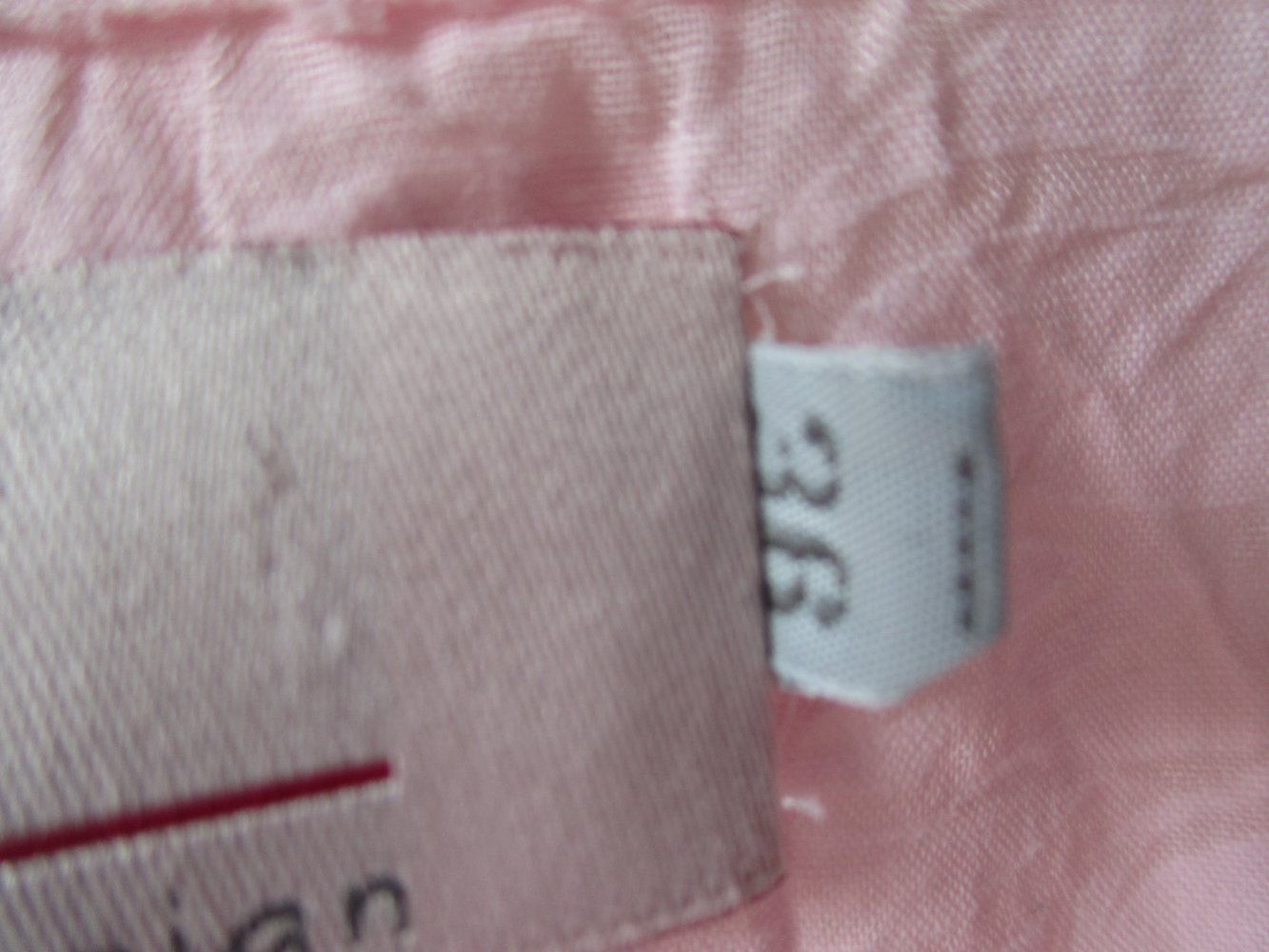 zuckersüße rosa Tunika, Wickeloptik, Boutiqueware, Gr. 36 , E.Penther Design, Ausbrenner, Seide, Baumwolle 