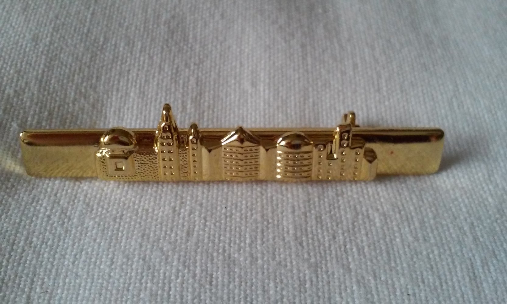 Anstecknadel, Krawattennadel goldfarben Geschenkidee