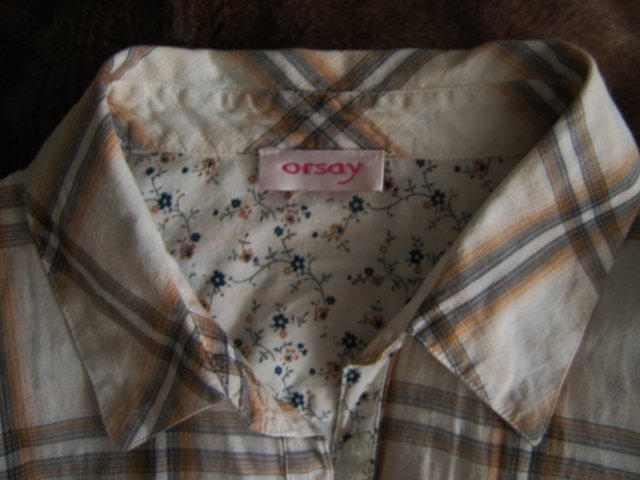 Hemdbluse Hemd Bluse Mustermix Karo Blümchen