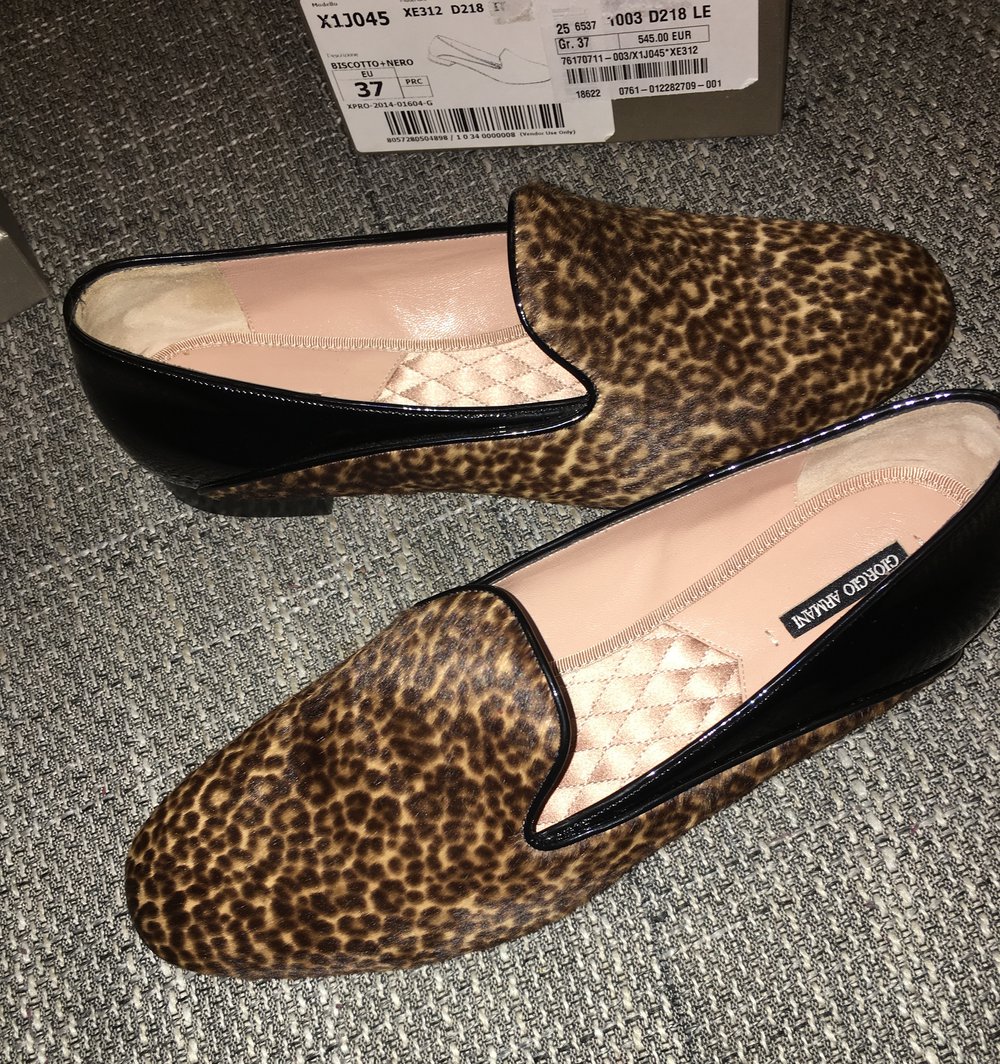 Neue Giorgio Armani Schuhe 