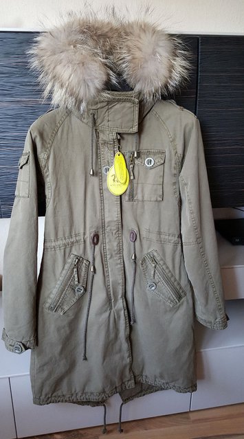 Parka Witty Knitters mit Pelzbesatz Gr. XS NEU!!!