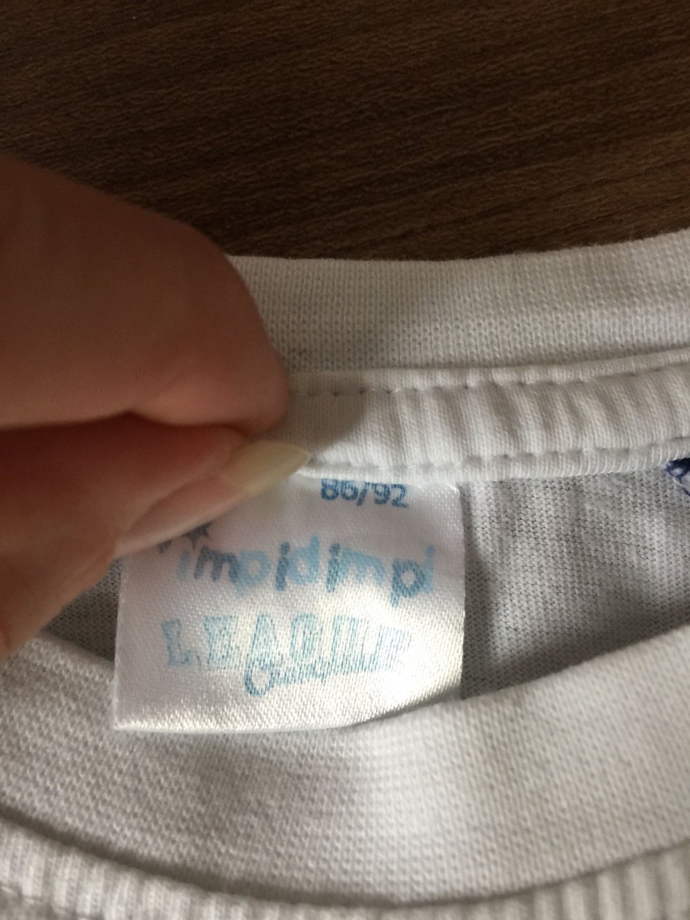 Langarmshirt zweifarbig Gr. 86/92