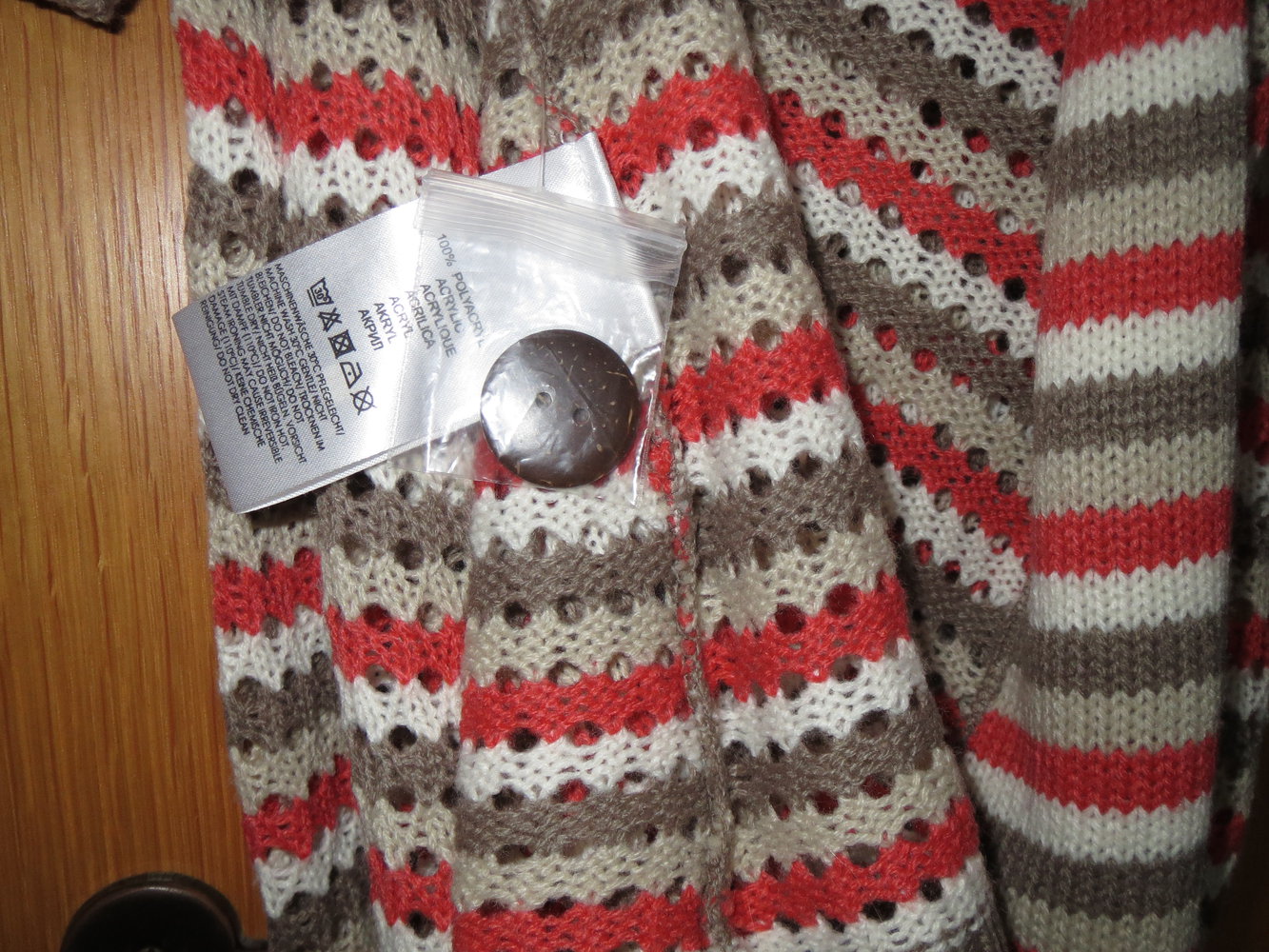 Cardigan, Gr.50/XL, neu, Ajour