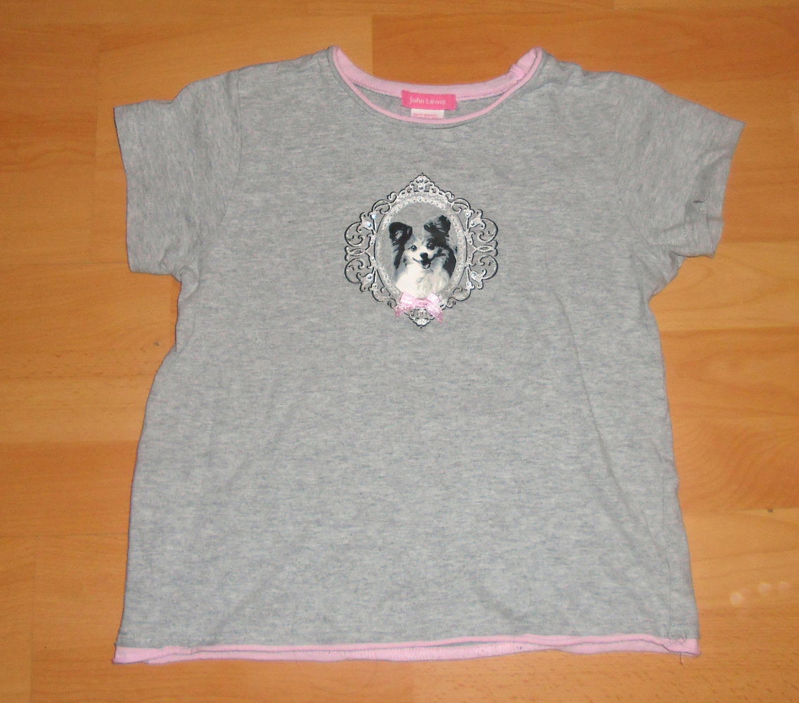 John Lewis/engl.-zuckersüßes t-Shirt Gr.9/10 ca 134/140