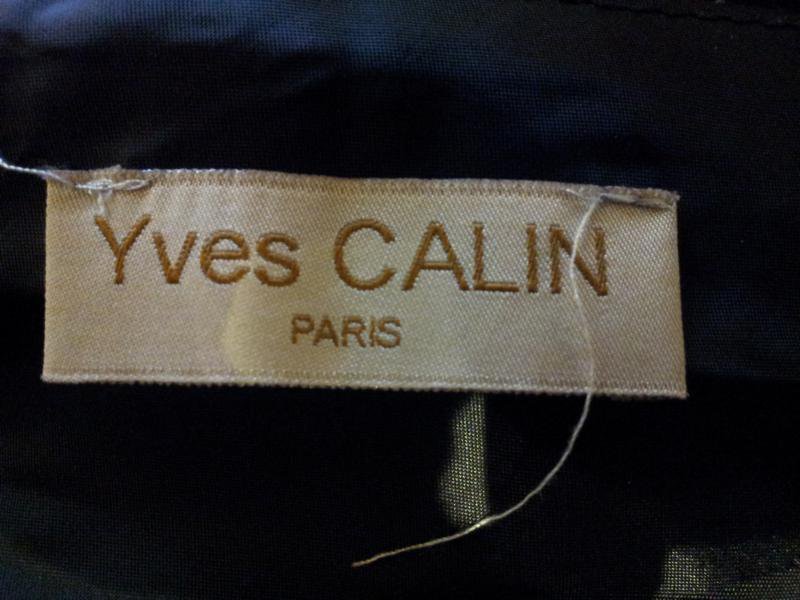 langes schimmerndes Abendkleid von Yves Calin Paris ca. Gr.44