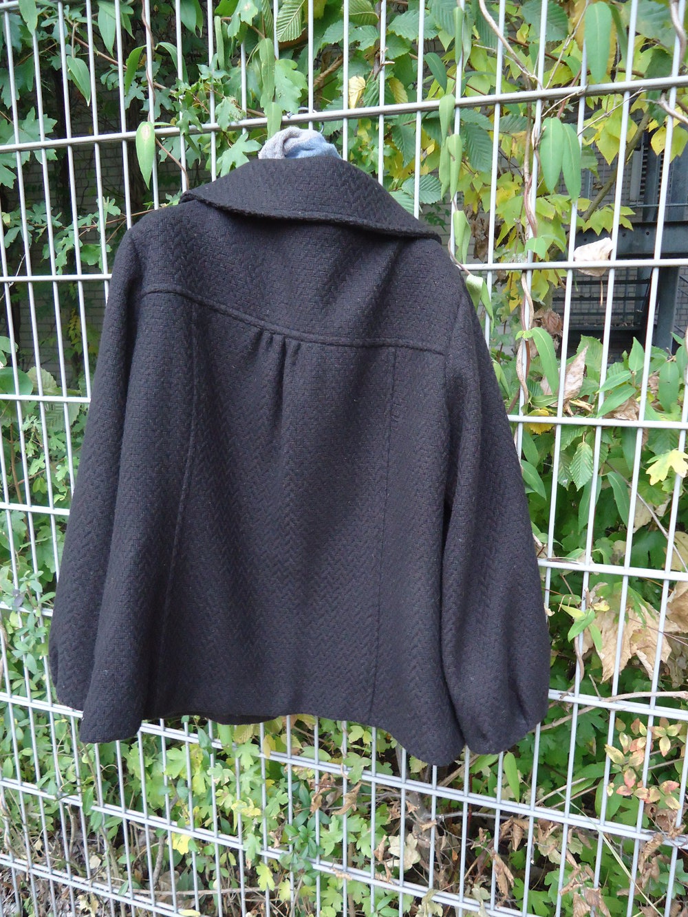 Mantel  in kuscheliger Wollmischung