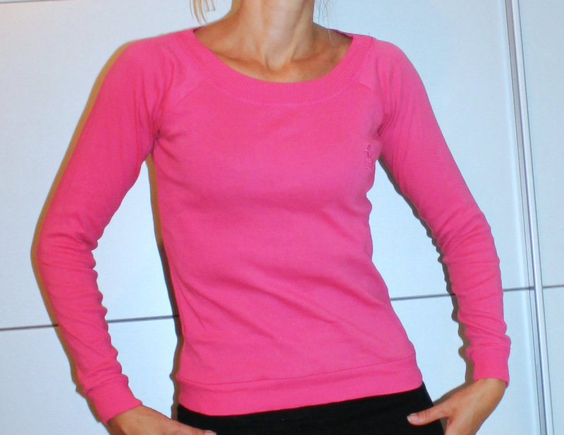 schöner leichter Sommer Pulli in Pink