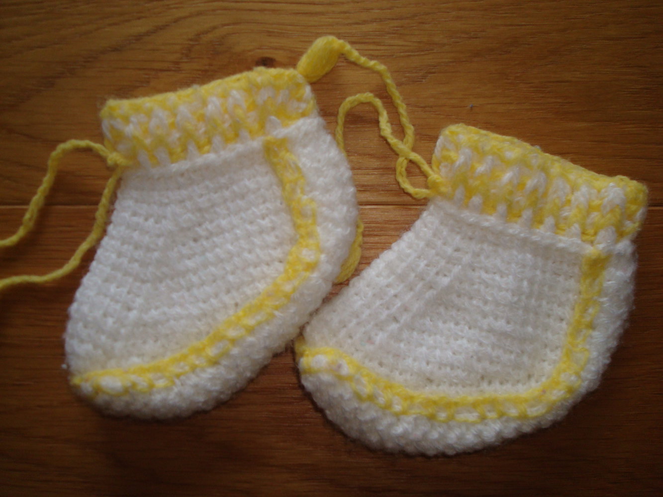 Babyschuhe handgestrickt unisex