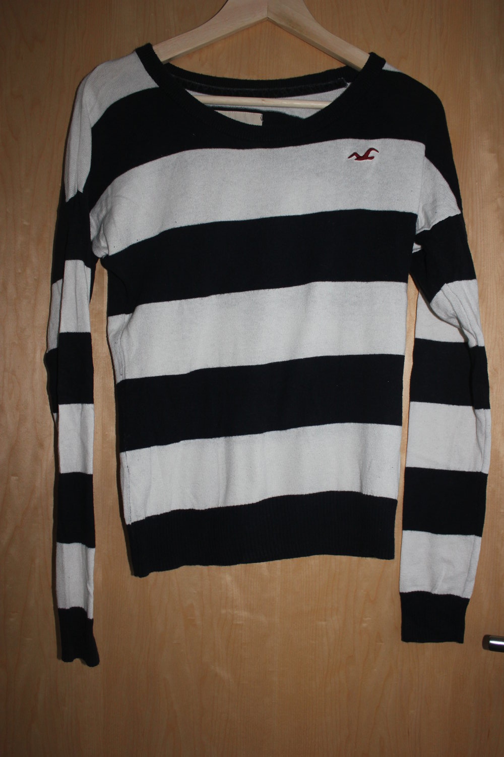 sweatshirt schwarz weiß gestreift