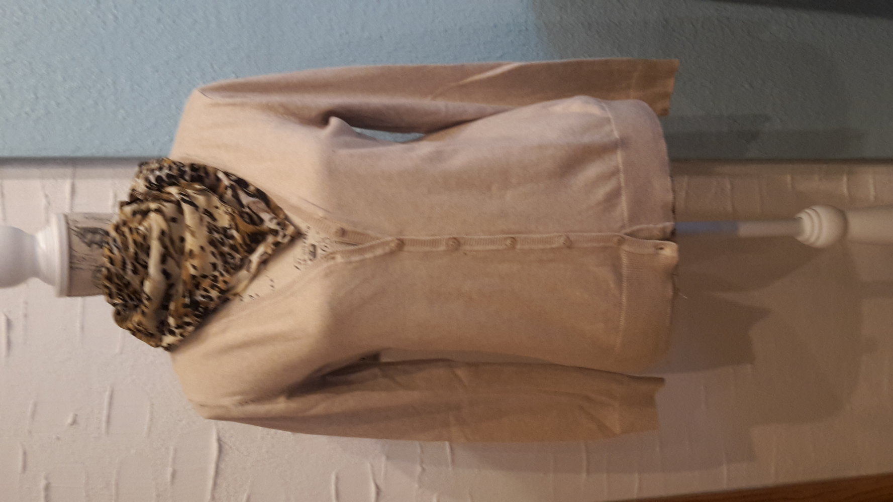 NEUE Strickjacke, Cardigan, Set, 2 Teile, Gr. 38, leoprint