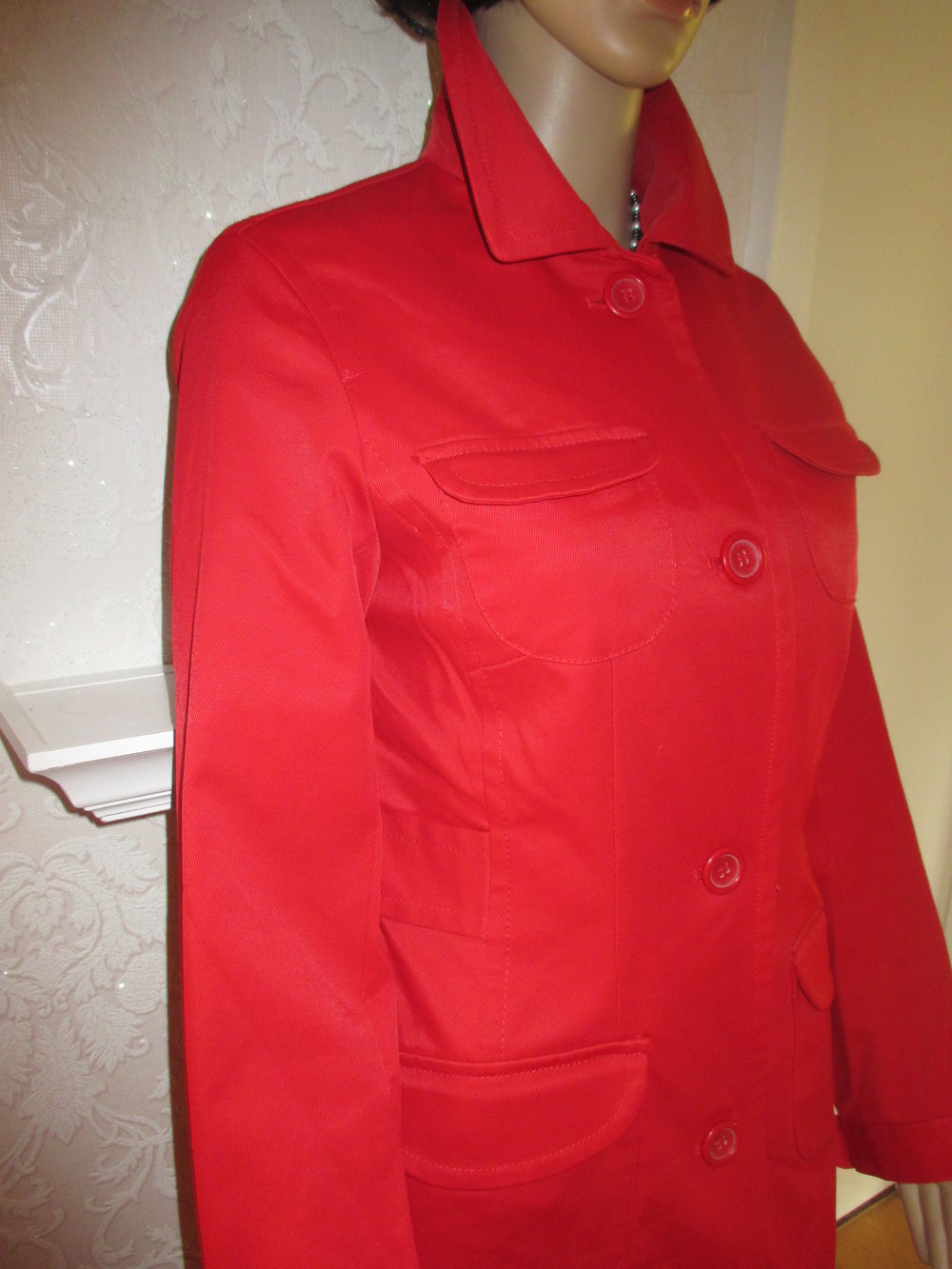 NEU * Übergangs * Sommer * Trench Coat * Mantel * Long Jacke 