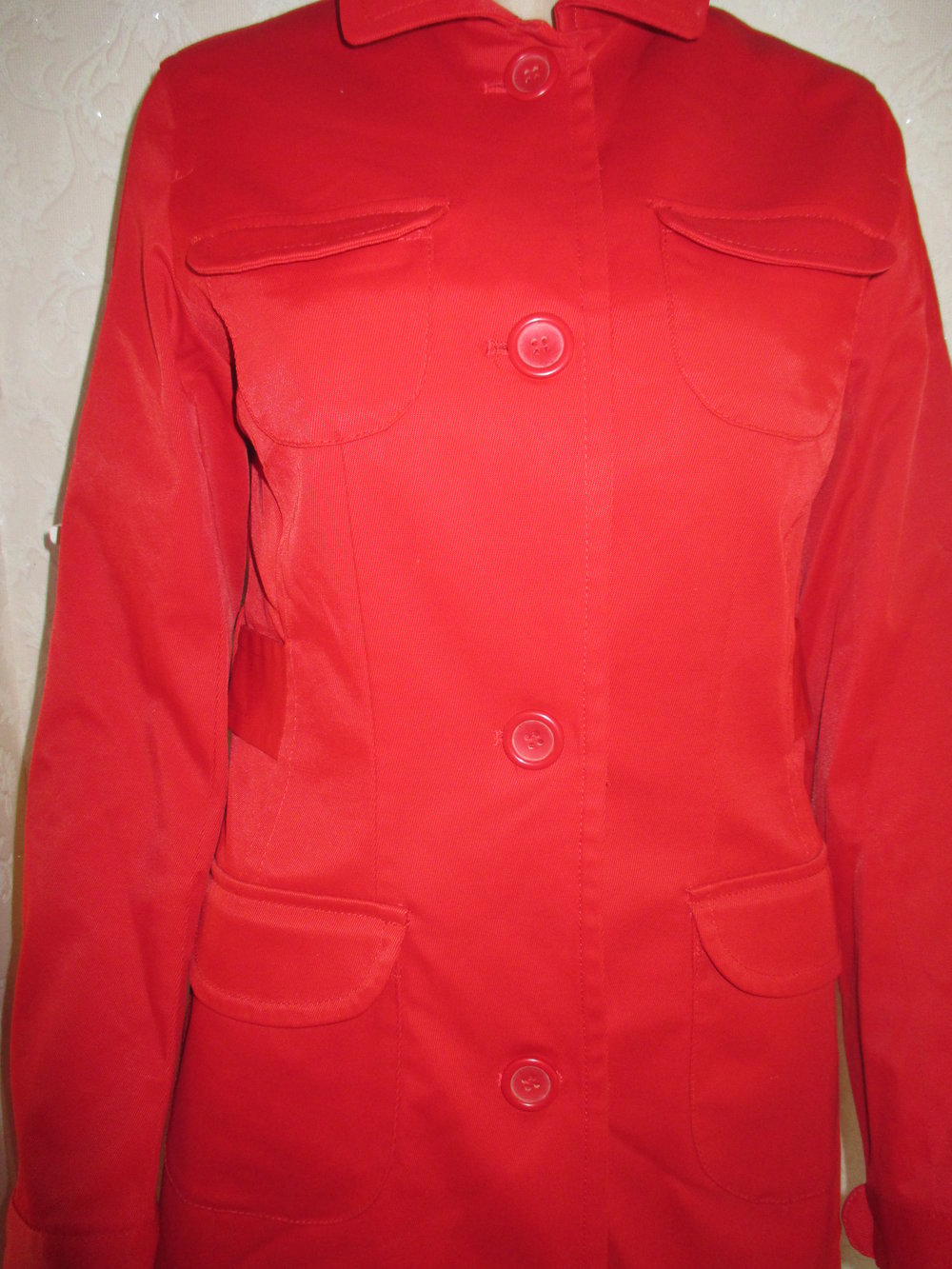 NEU * Übergangs * Sommer * Trench Coat * Mantel * Long Jacke 