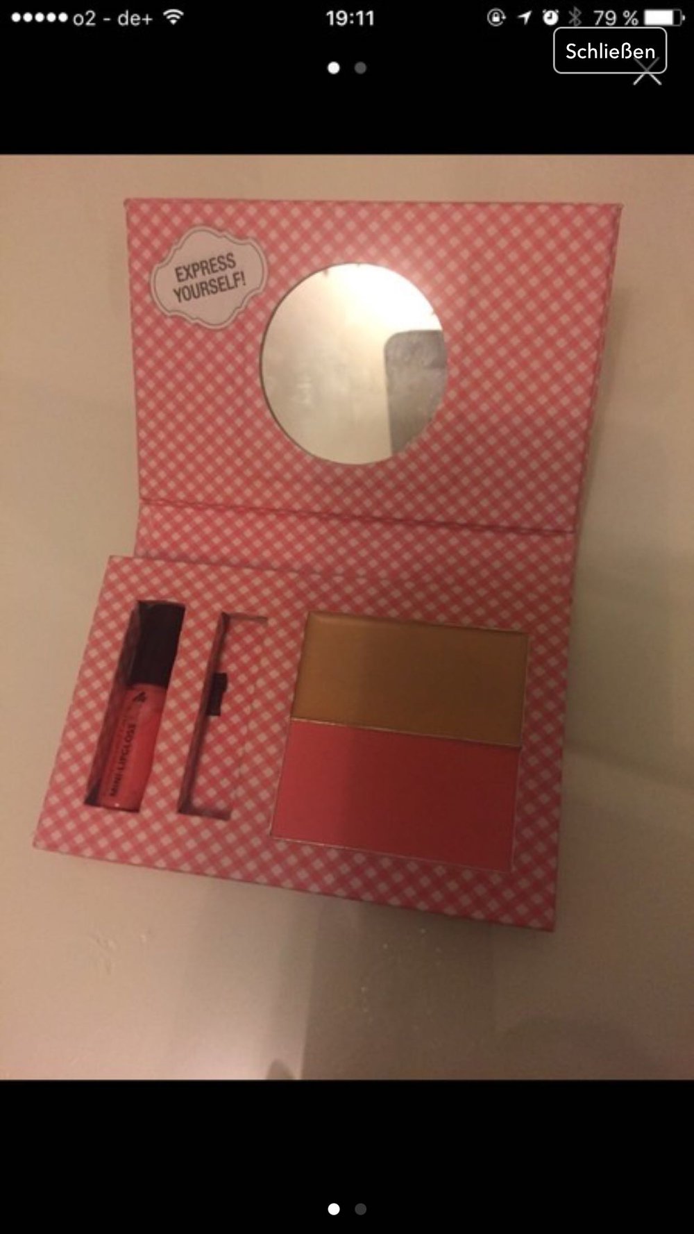 Lippgloss blush concealer