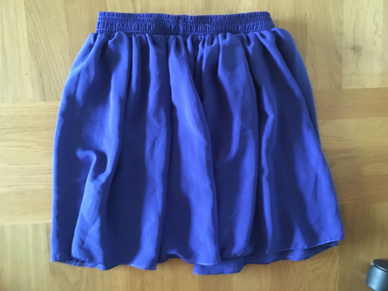 Blauer Sommerrock / Jupe Grösse S