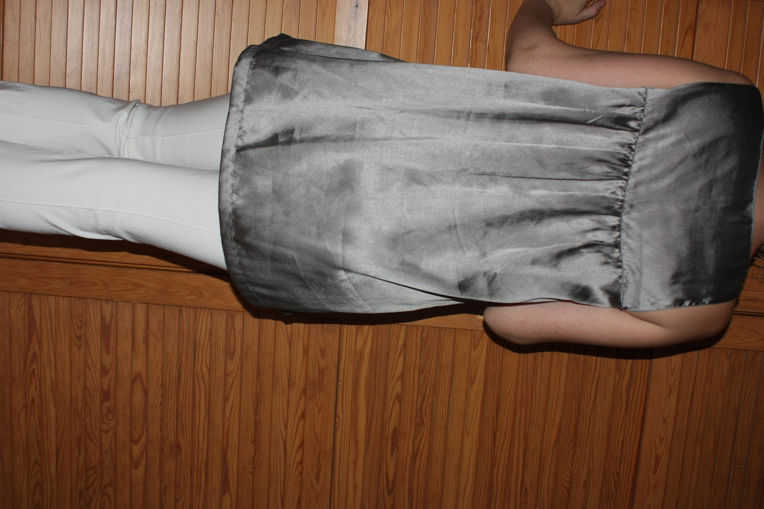 Longtop, Kleidchen von Apart, Satin mit Pailletten, Gr. 36