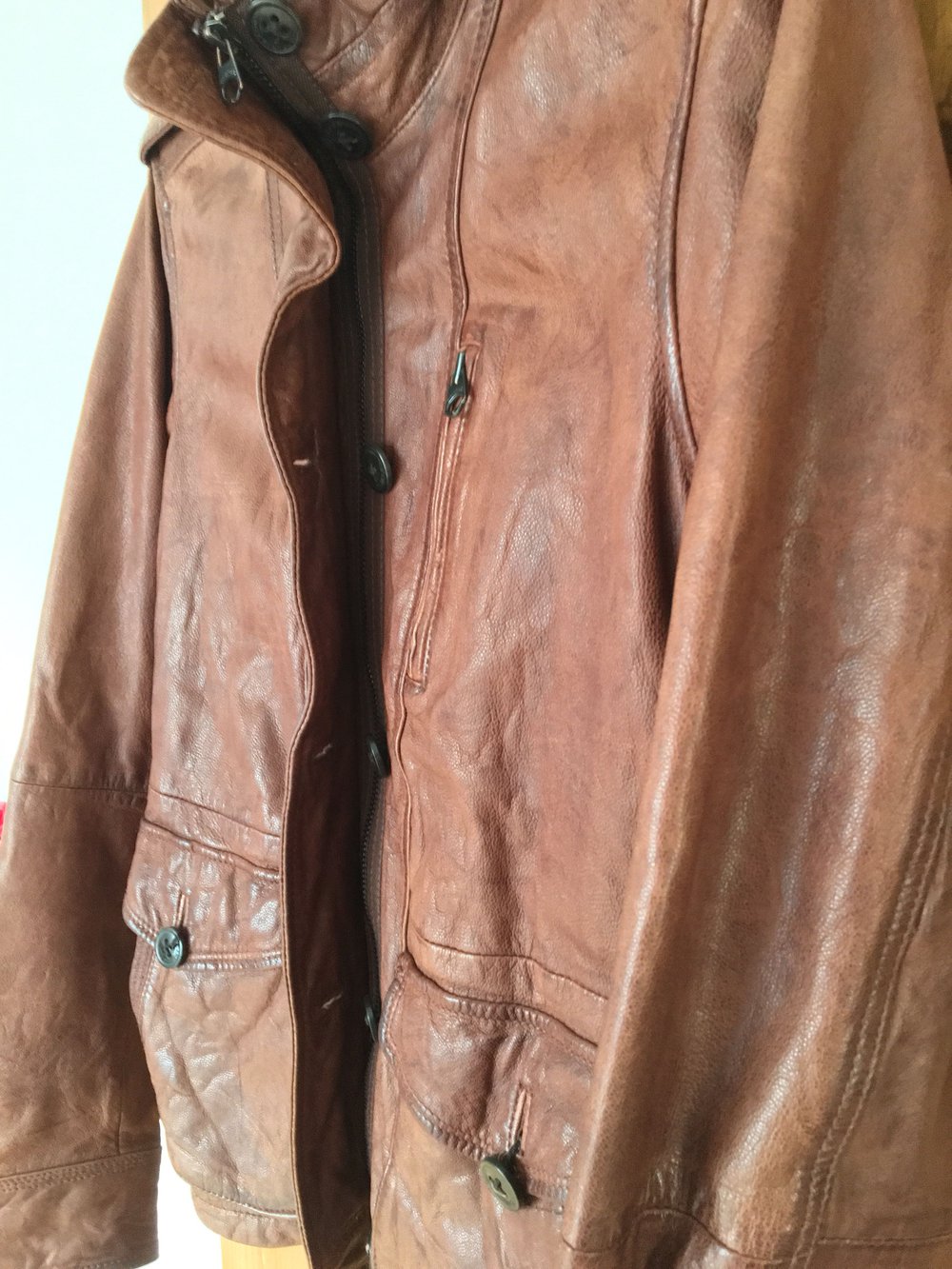 Super schöne Lederjacke von Campus by Marco Polo
