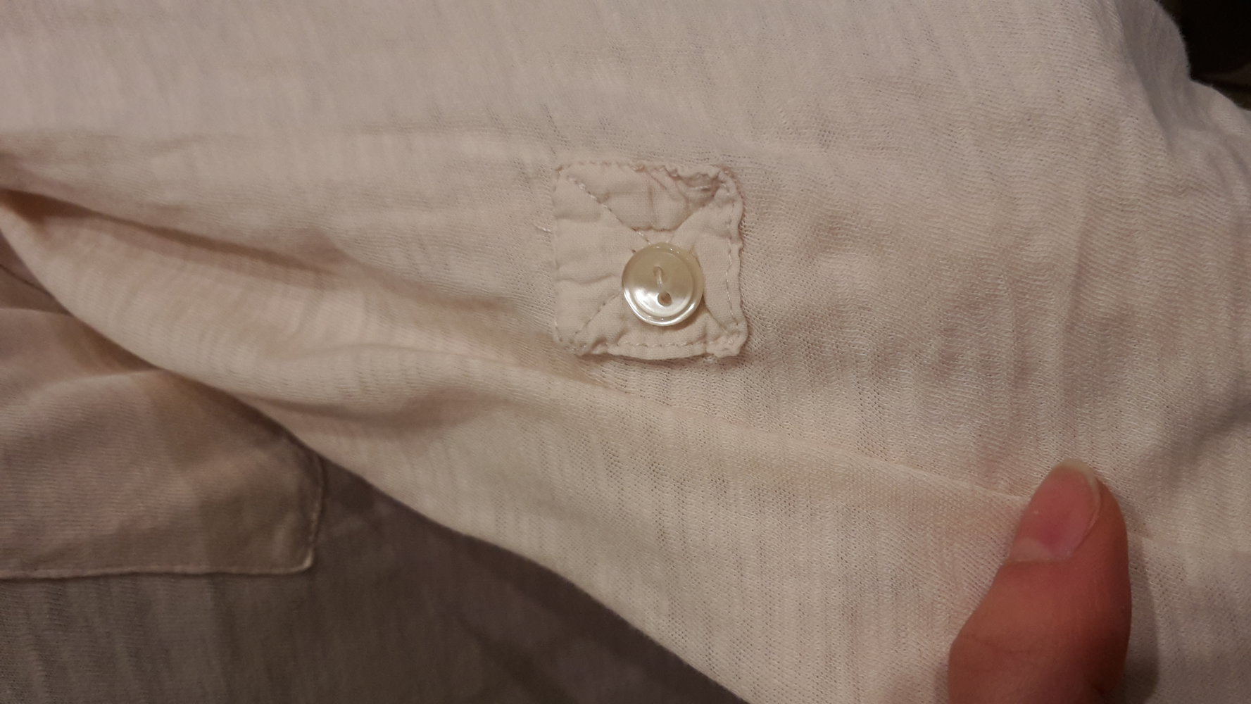 rosa rose lang Shirt longsleeve grM/38 leicht dreiviertelarm chic