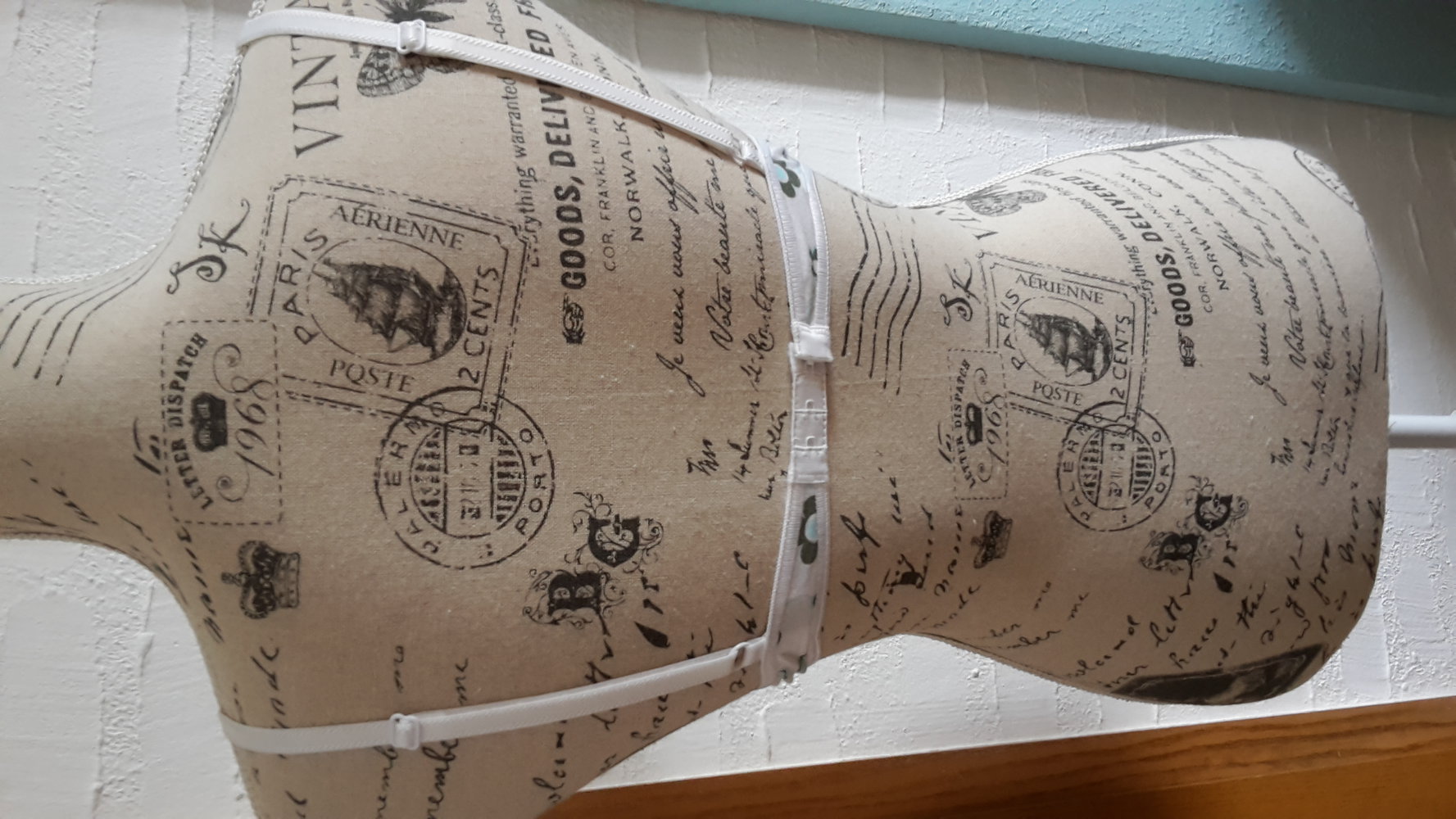 UNGETRAGENER Blümchen BH von HIS 