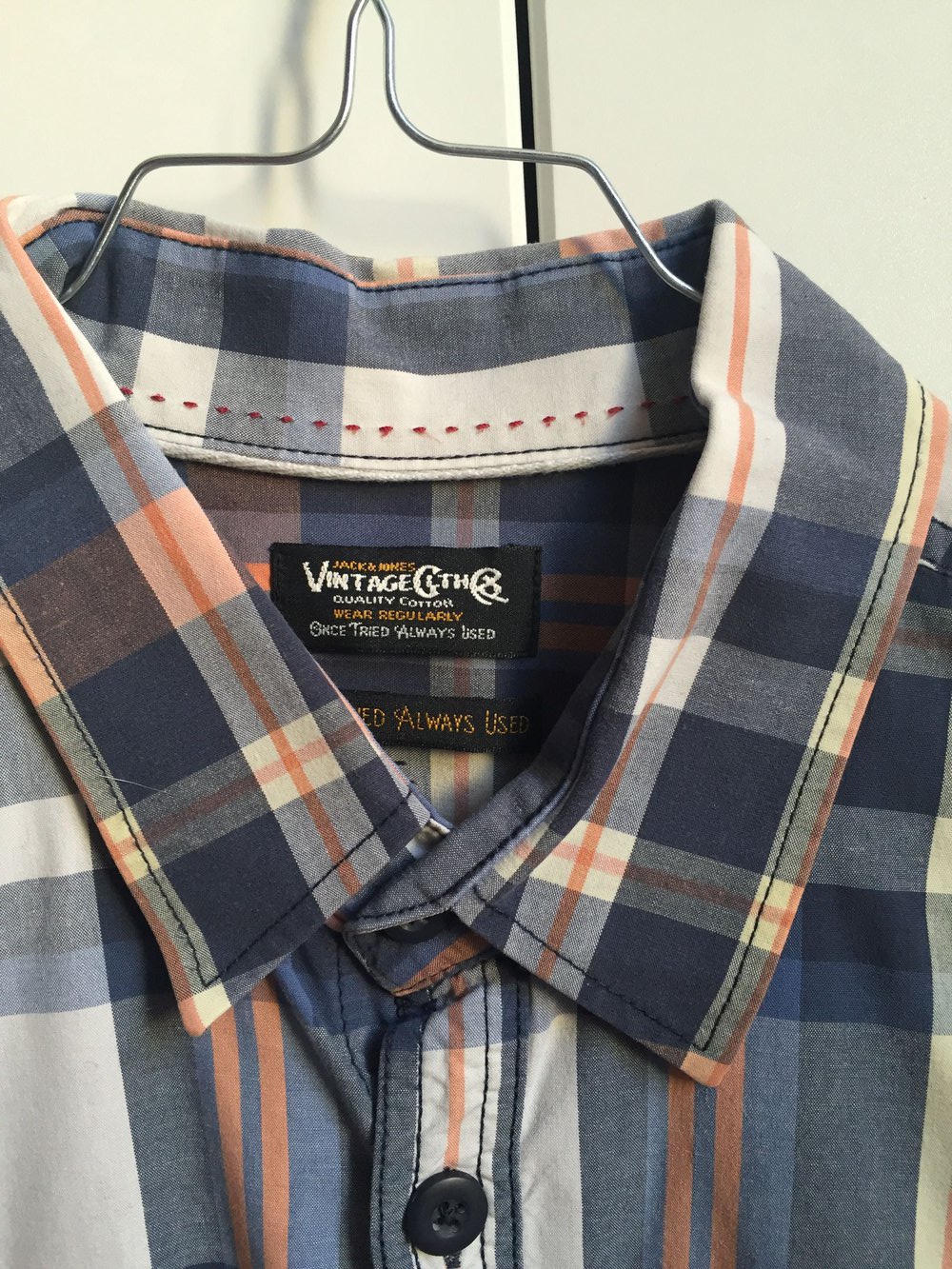 Langarm Hemd von Jack & Jones, Größe L