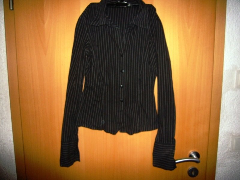 Bluse Langarm gestreift Gr.S